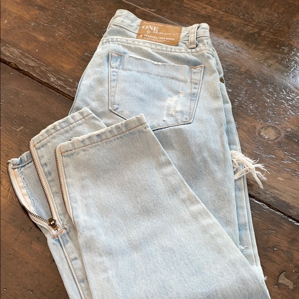 ONE Teaspoon Trashed Free Bird jeans - Picture 6 of 6